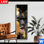 Wechselmotiv Dia Goldenes Ananasmaedchen No 2 Schmal Produktvorschau mit dem Bild Goldenes Ananasmädchen No.2 im Format Schmal.