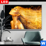 Wechselmotiv Dia Goldenes Haar Querformat Produktvorschau mit dem Bild Goldenes Haar im Format Querformat.