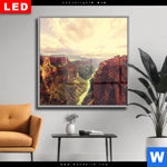 Wechselmotiv Dia Grand Canyon Landschaft Quadrat Produktvorschau mit dem Bild Grand Canyon Landschaft im Format Quadrat.