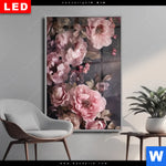 Wechselmotiv Dia Hellrosa Blumen Hochformat Produktvorschau mit dem Bild Hellrosa Blumen im Format Hochformat.