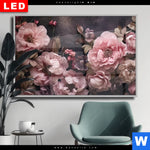 Wechselmotiv Dia Hellrosa Blumen Querformat Produktvorschau mit dem Bild Hellrosa Blumen im Format Querformat.