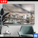 Wechselmotiv Dia Innenstadt Von Manhattan Querformat Produktvorschau mit dem Bild Innenstadt von Manhattan im Format Querformat.