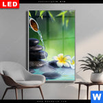 Wechselmotiv Dia Japanischer Brunnen Hochformat Produktvorschau mit dem Bild Japanischer Brunnen im Format Hochformat.