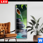 Wechselmotiv Dia Japanischer Brunnen Schmal Produktvorschau mit dem Bild Japanischer Brunnen im Format Schmal.