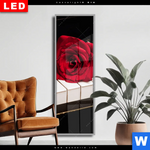 Wechselmotiv Dia Klavier Rose Schmal Produktvorschau mit dem Bild Klavier & Rose im Format Schmal.