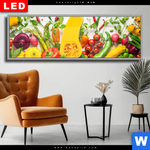 Wechselmotiv Dia Knackiges Frisches Gemuese Panorama Produktvorschau mit dem Bild Knackiges frisches Gemüse im Format Panorama.