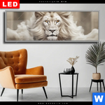 Wechselmotiv Dia Koenig Der Tiere Panorama Produktvorschau mit dem Bild König der Tiere im Format Panorama.