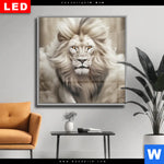 Wechselmotiv Dia Koenig Der Tiere Quadrat Produktvorschau mit dem Bild König der Tiere im Format Quadrat.