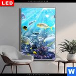 Wechselmotiv Dia Korallenriff Im Ozean Hochformat Produktvorschau mit dem Bild Korallenriff im Ozean im Format Hochformat.