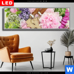 Wechselmotiv Dia Kraeuter Blumen Panorama Produktvorschau mit dem Bild Kräuter & Blumen im Format Panorama.