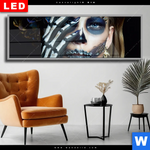 Wechselmotiv Dia La Calavera Catrina No 3 Panorama Produktvorschau mit dem Bild La Calavera Catrina No.3 im Format Panorama.