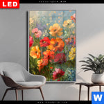 Wechselmotiv Dia Leuchtende Fruehlingsblumen Hochformat Produktvorschau mit dem Bild Leuchtende Frühlingsblumen im Format Hochformat.