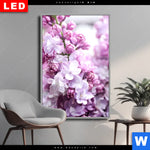 Wechselmotiv Dia Lila Fliederblueten Hochformat Produktvorschau mit dem Bild Lila Fliederblüten im Format Hochformat.