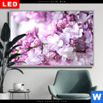 Wechselmotiv Dia Lila Fliederblueten Querformat Produktvorschau mit dem Bild Lila Fliederblüten im Format Querformat.