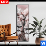 Wechselmotiv Dia Loewen Harmonie In Pastell Schmal Produktvorschau mit dem Bild Löwen - Harmonie in Pastell im Format Schmal.