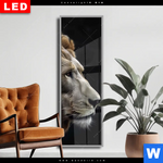 Wechselmotiv Dia Loewen Zweisamkeit Schmal Produktvorschau mit dem Bild Löwen - Zweisamkeit im Format Schmal.