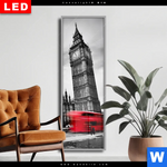 Wechselmotiv Dia London In Bewegung Schmal Produktvorschau mit dem Bild London in Bewegung im Format Schmal.