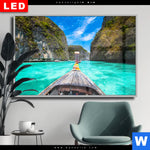 Wechselmotiv Dia Longtail Boot Querformat Produktvorschau mit dem Bild Longtail-Boot im Format Querformat.