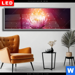 Wechselmotiv Dia Magie Blume Panorama Produktvorschau mit dem Bild Magie Blume im Format Panorama.