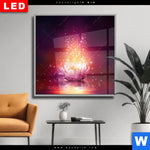 Wechselmotiv Dia Magie Blume Quadrat Produktvorschau mit dem Bild Magie Blume im Format Quadrat.