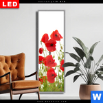 Wechselmotiv Dia Mohnfeld Schmal Produktvorschau mit dem Bild Mohnfeld im Format Schmal.
