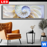 Wechselmotiv Dia Muschel Fossil No 2 Panorama Produktvorschau mit dem Bild Muschel Fossil No. 2 im Format Panorama.