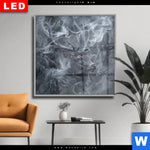 Wechselmotiv Dia Mystischer Hirsch Im Nebel Quadrat Produktvorschau mit dem Bild Mystischer Hirsch im Nebel im Format Quadrat.