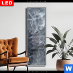 Wechselmotiv Dia Mystischer Hirsch Im Nebel Schmal Produktvorschau mit dem Bild Mystischer Hirsch im Nebel im Format Schmal.