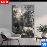 Wechselmotiv Dia Mystisches Pferd Mit Fluegeln Hochformat Produktvorschau mit dem Bild Mystisches Pferd mit Flügeln im Format Hochformat.