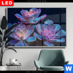 Wechselmotiv Dia Neon Sukkulenten Querformat Produktvorschau mit dem Bild Neon Sukkulenten im Format Querformat.