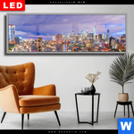 Wechselmotiv Dia New York Skyline Panorama Produktvorschau mit dem Bild New York Skyline im Format Panorama.