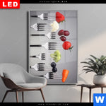 Wechselmotiv Dia Obst Gemuese Auf Gabeln Hochformat Produktvorschau mit dem Bild Obst & Gemüse auf Gabeln im Format Hochformat.