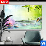 Wechselmotiv Dia Orchidee Im Japanischer Brunnen Querformat Produktvorschau mit dem Bild Orchidee im japanischer Brunnen im Format Querformat.