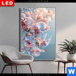 Wechselmotiv Dia Orchideenblueten In Pastell Hochformat Produktvorschau mit dem Bild Orchideenblüten in Pastell im Format Hochformat.