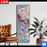 Wechselmotiv Dia Orchideenblueten In Pastell Schmal Produktvorschau mit dem Bild Orchideenblüten in Pastell im Format Schmal.