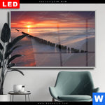Wechselmotiv Dia Ostsee Sonnenuntergang Querformat Produktvorschau mit dem Bild Ostsee Sonnenuntergang im Format Querformat.