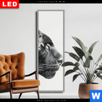 Wechselmotiv Dia Panther Natur Im Schatten Schmal Produktvorschau mit dem Bild Panther - Natur im Schatten im Format Schmal.