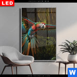 Wechselmotiv Dia Papagei Im Flug Hochformat Produktvorschau mit dem Bild Papagei im Flug im Format Hochformat.