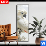 Wechselmotiv Dia Papagei Zarte Gefangenschaft Schmal Produktvorschau mit dem Bild Papagei - Zarte Gefangenschaft im Format Schmal.