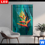 Wechselmotiv Dia Paradiesvogelblume Hochformat Produktvorschau mit dem Bild Paradiesvogelblume im Format Hochformat.