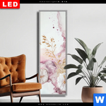 Wechselmotiv Dia Pastell Blueten Moderne Kunst Schmal Produktvorschau mit dem Bild Pastell Blüten Moderne Kunst im Format Schmal.