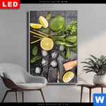 Wechselmotiv Dia Perfekte Zutaten Fuer Cocktails Hochformat Produktvorschau mit dem Bild Perfekte Zutaten für Cocktails im Format Hochformat.