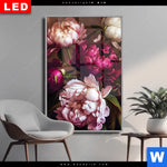 Wechselmotiv Dia Pfingstrosen Im Barockstil Hochformat Produktvorschau mit dem Bild Pfingstrosen im Barockstil im Format Hochformat.