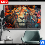 Wechselmotiv Dia Pop Art Leo Querformat Produktvorschau mit dem Bild Pop Art Leo im Format Querformat.