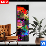 Wechselmotiv Dia Pop Art Stier Schmal Produktvorschau mit dem Bild Pop Art Stier im Format Schmal.