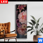 Wechselmotiv Dia Romantische Blumenillustration Schmal Produktvorschau mit dem Bild Romantische Blumenillustration im Format Schmal.