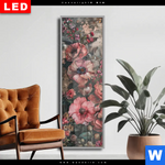 Wechselmotiv Dia Romantische Vintageblumen Schmal Produktvorschau mit dem Bild Romantische Vintageblumen im Format Schmal.