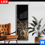 Wechselmotiv Dia Rotwild Portraet Schmal Produktvorschau mit dem Bild Rotwild Porträt im Format Schmal.