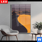 Wechselmotiv Dia Sandduenen Hochformat Produktvorschau mit dem Bild Sanddünen im Format Hochformat.