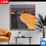 Wechselmotiv Dia Sandduenen Quadrat Produktvorschau mit dem Bild Sanddünen im Format Quadrat.